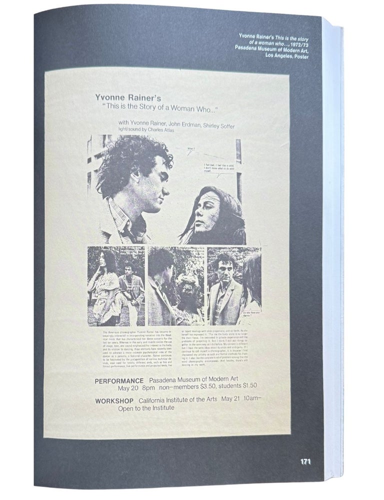 yvonne rainer: space, body, language