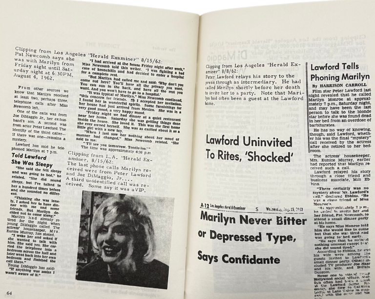the strange death of marilyn monroe