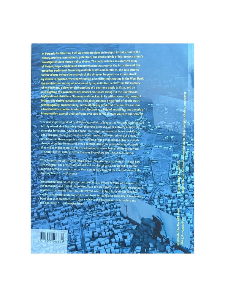 forensic architecture: violence at the threshold of detectability