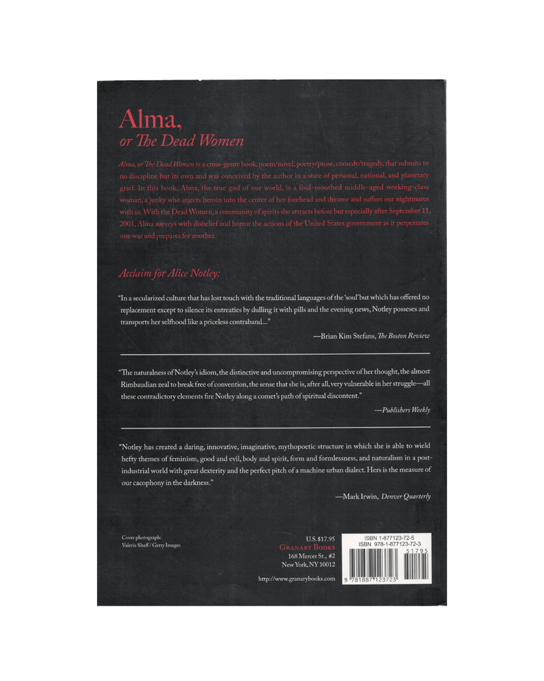 alma, or the dead women