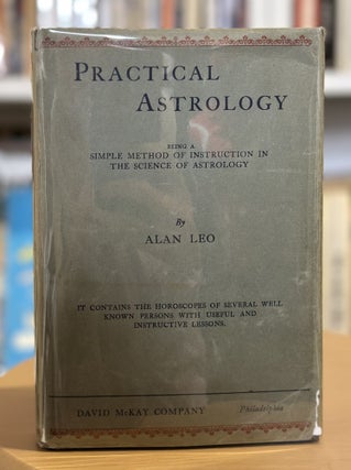 Item #174 practical astrology. Alan Leo