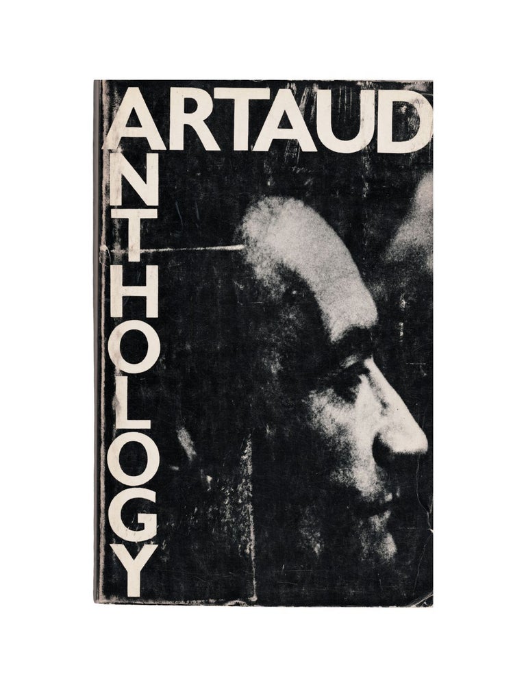 Item #1744 artaud anthology. antonin artaud