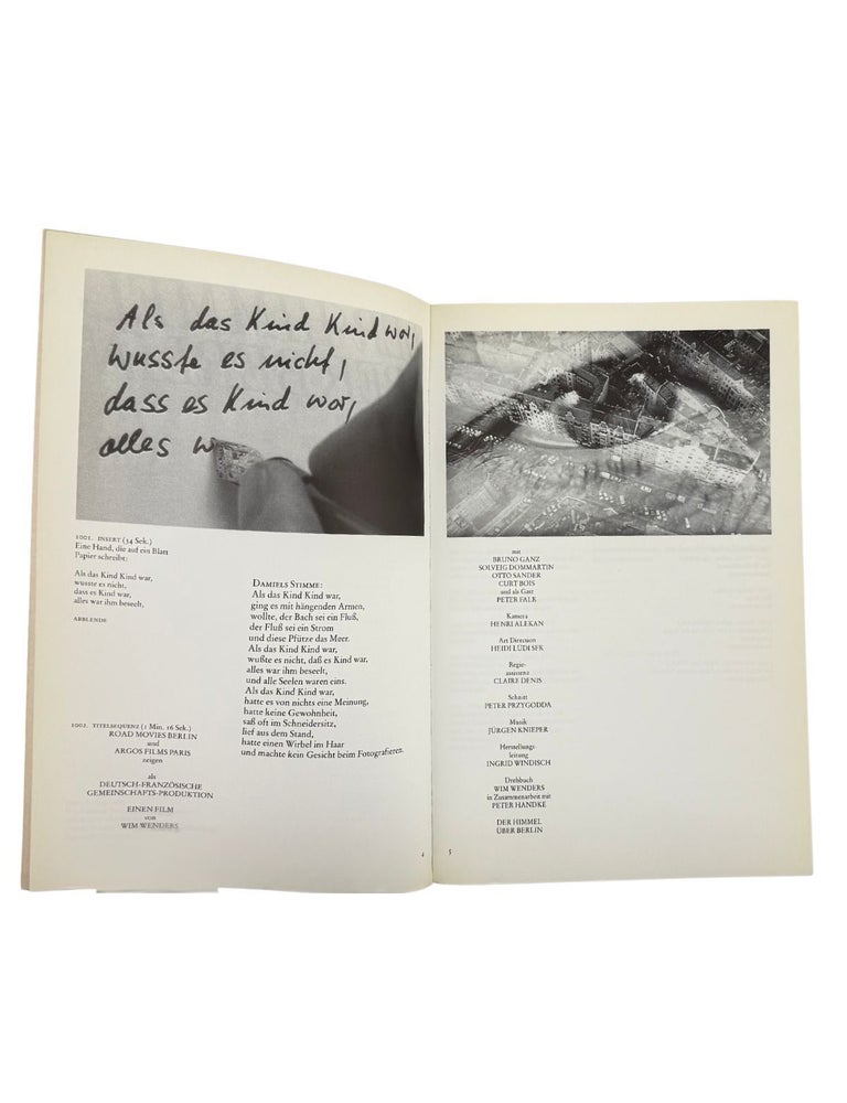 der himmel über berlin: ein filmbuch