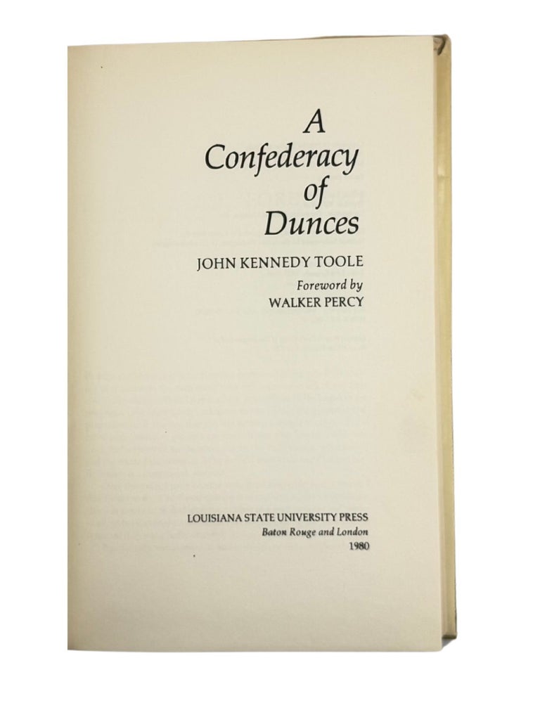 a confederacy of dunces