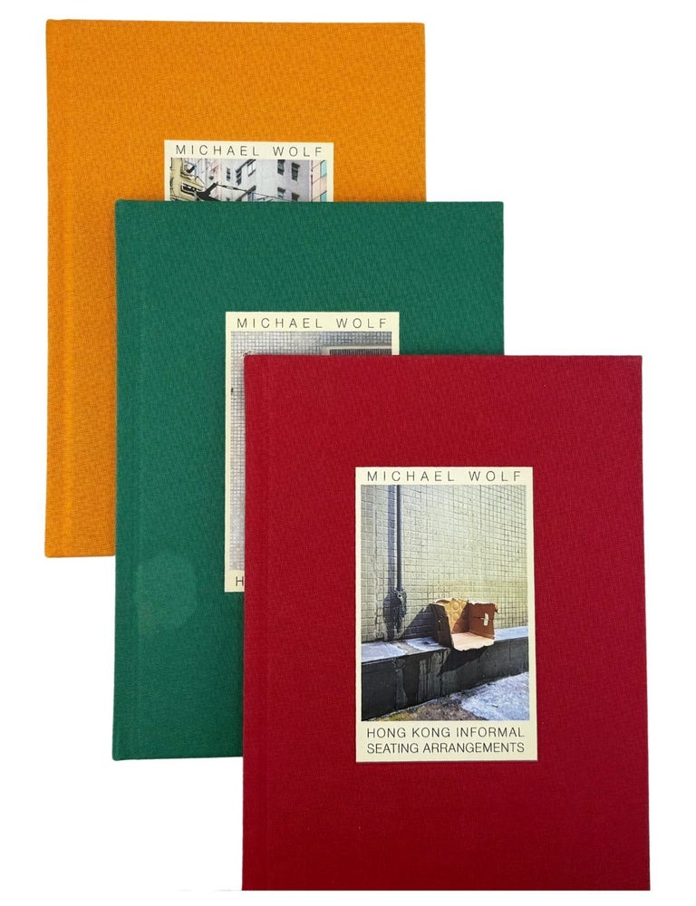Item #1754 hong kong trilogy; hong kong flora; hong kong informal seating arrangements. michael wolf