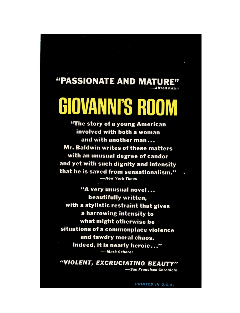 giovanni's room