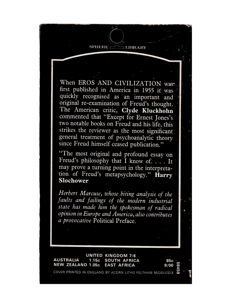 eros & civilization