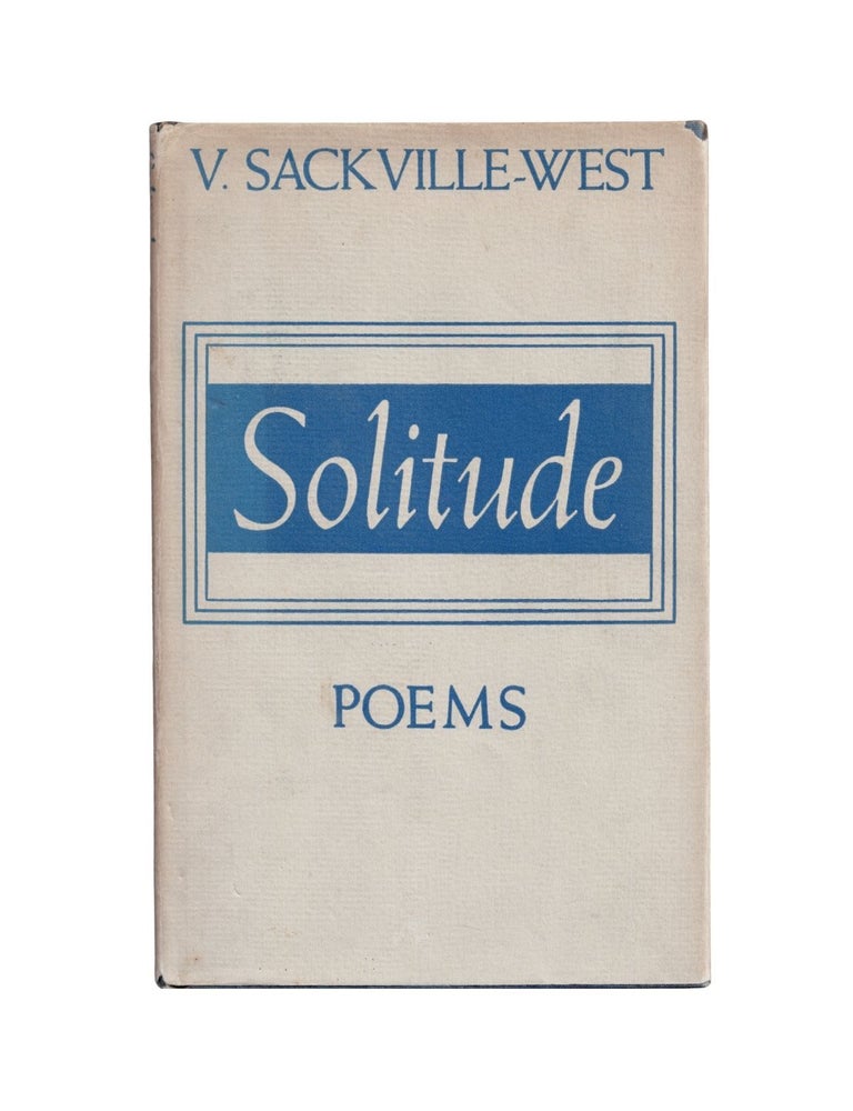 Item #1824 solitude. vita sackville-west