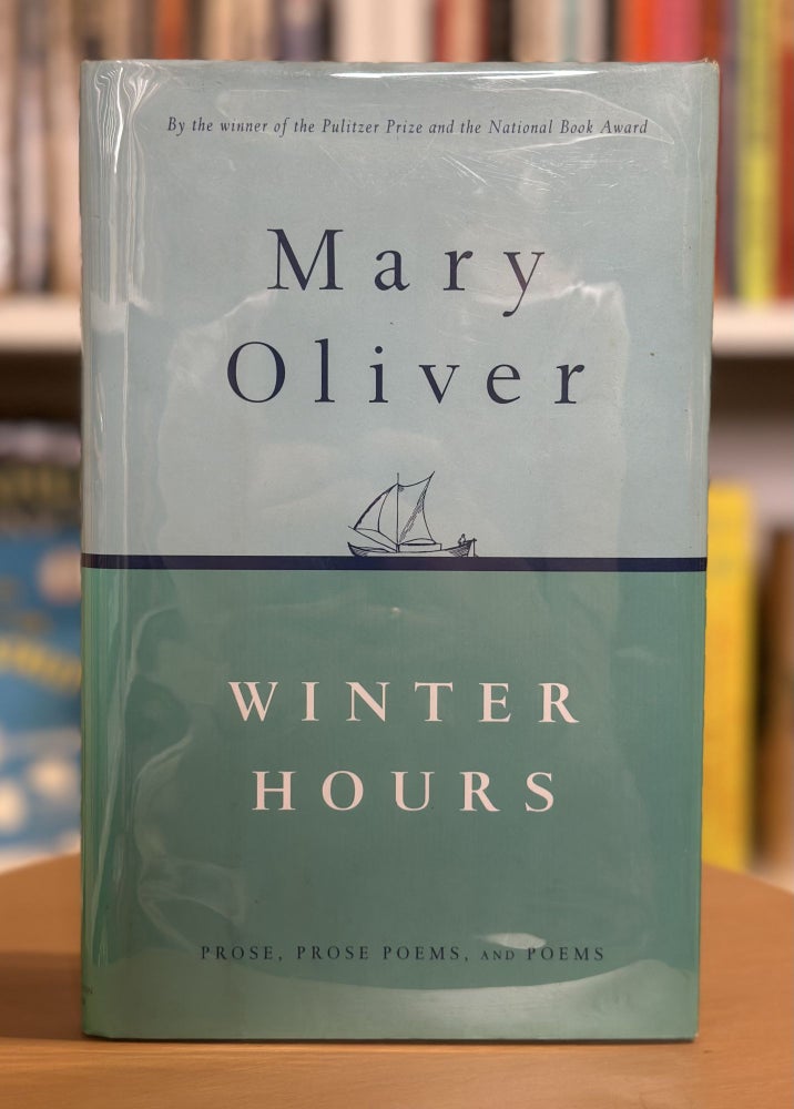 Item #183 winter hours. Mary oliver.