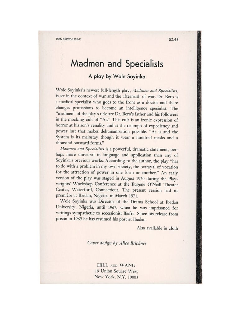 madmen and specialists