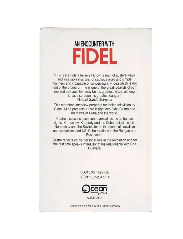 an encounter with fidel