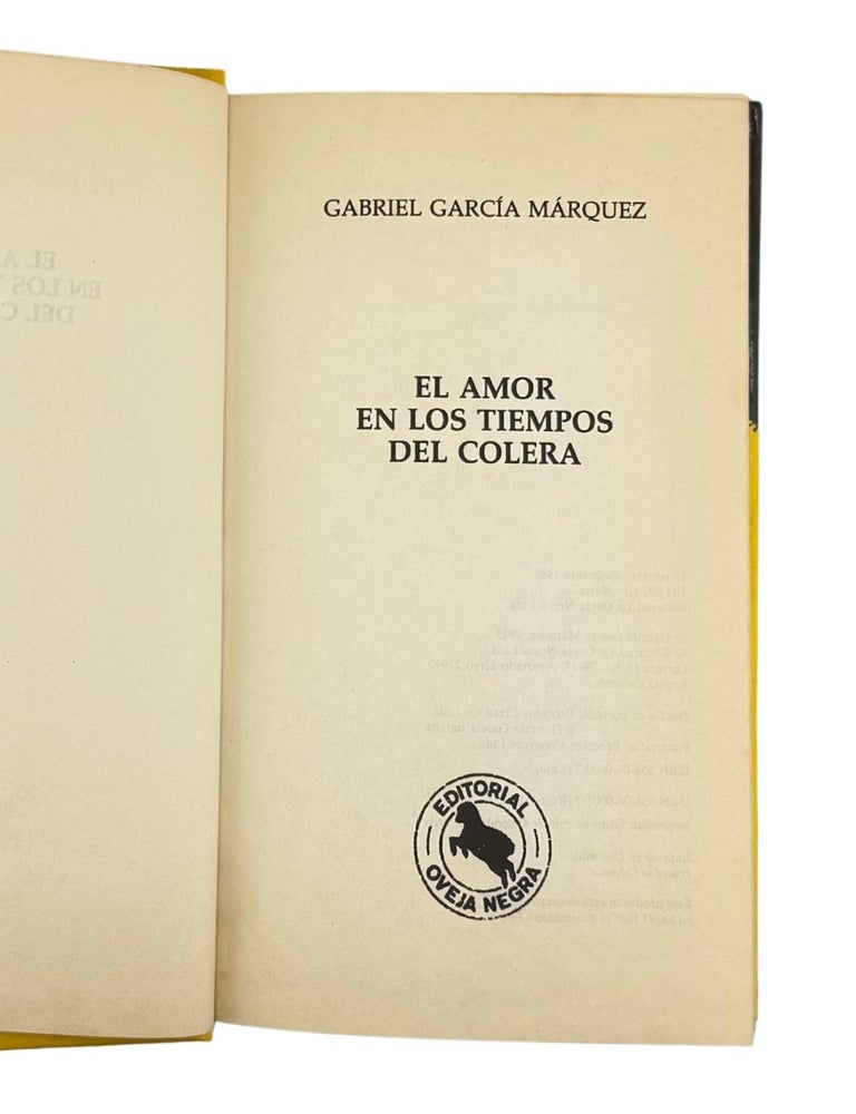 el amor en los tiempos del cólera