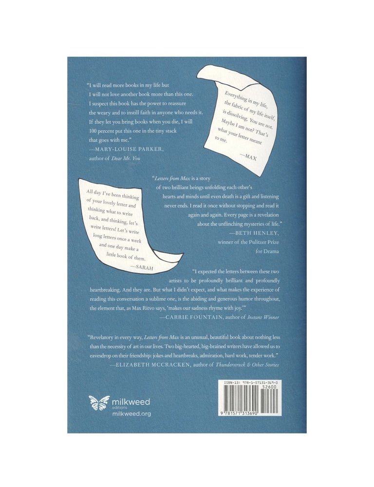 letters from max: a book of friendship