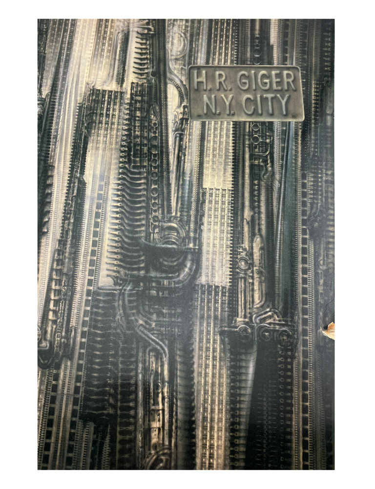 Item #1938 n.y. city. h r. giger