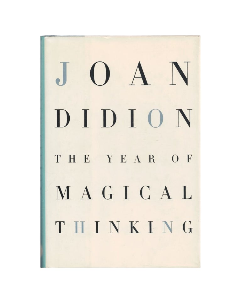 Item #1942 the year of magical thinking. joan didion