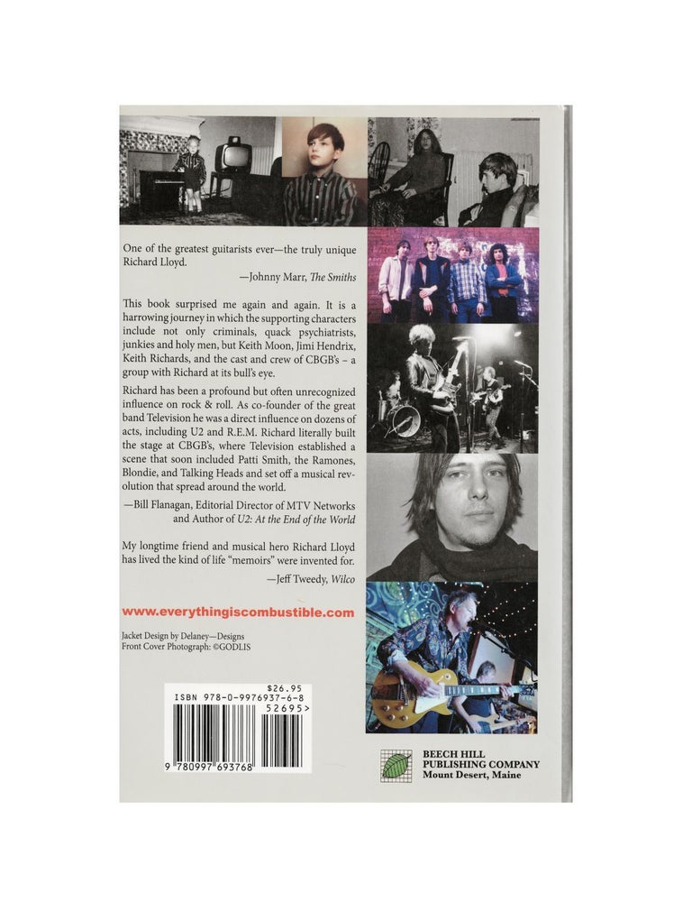 everything is combustible: television, cbgb's and five decades of rock and roll