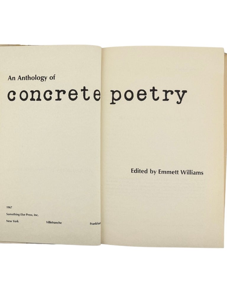 anthology of concrete poetry
