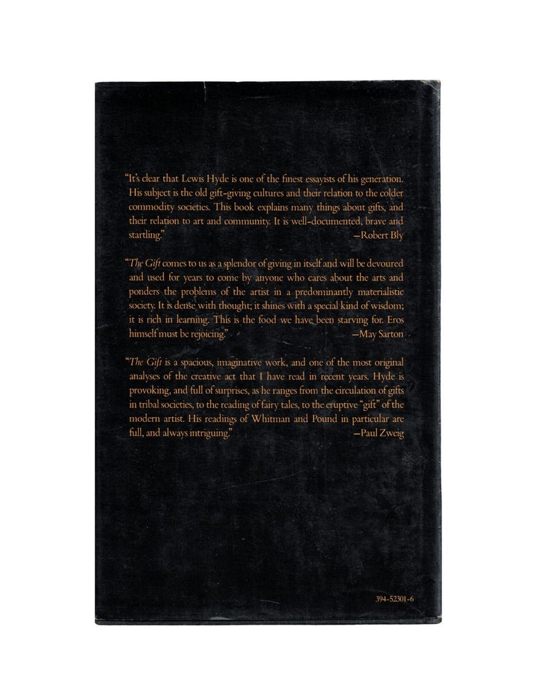 the gift: imagination and the erotic life of property