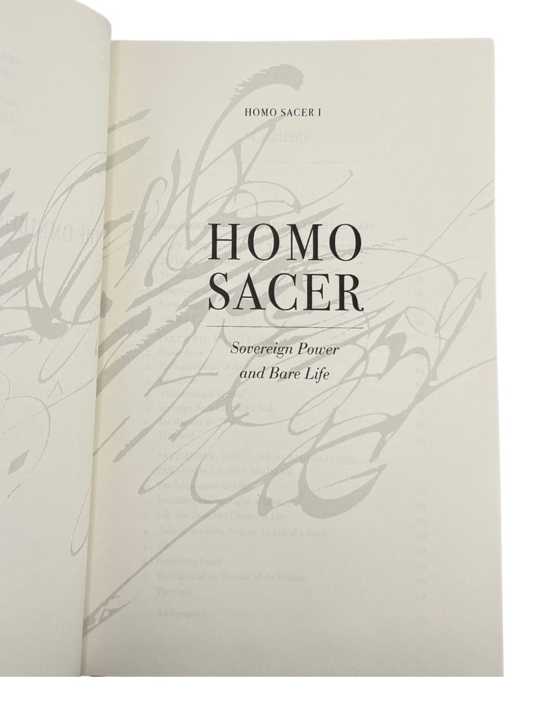 the omnibus: homo sacer