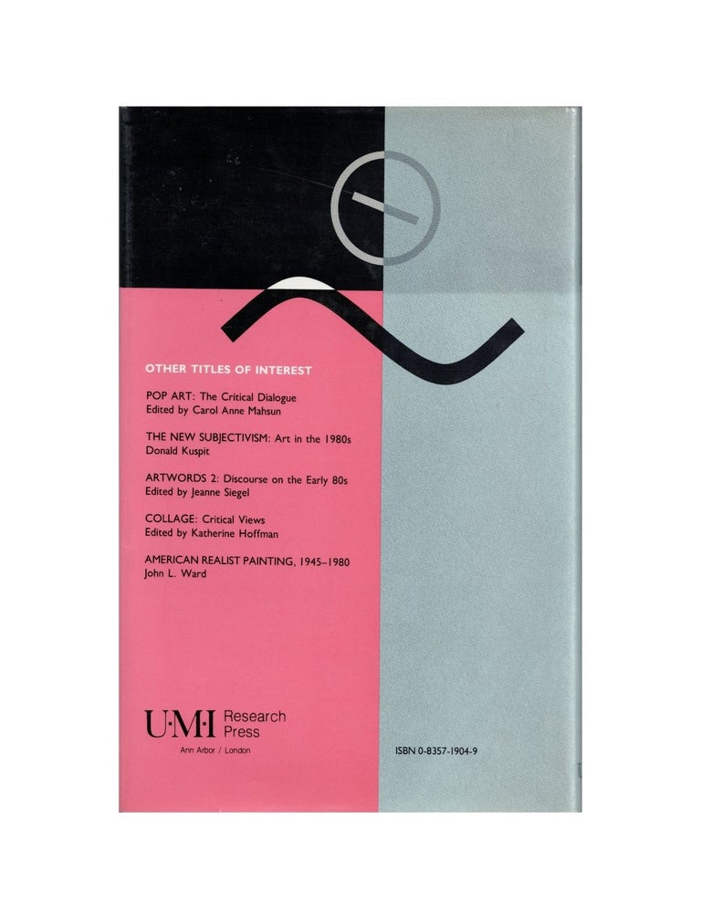 postmodern currents: art and artists in the age of electronic media