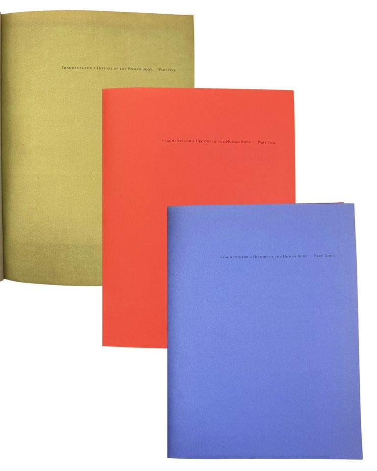 zone: fragments for the history of the human body (3 volumes)