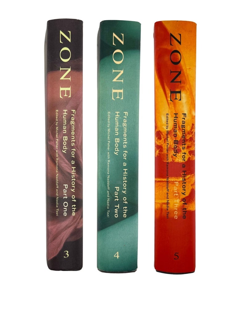 zone: fragments for the history of the human body (3 volumes)