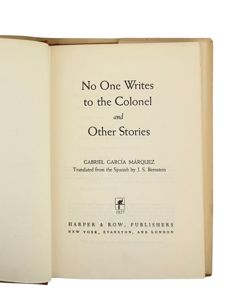 no one writes to the colonel and other stories