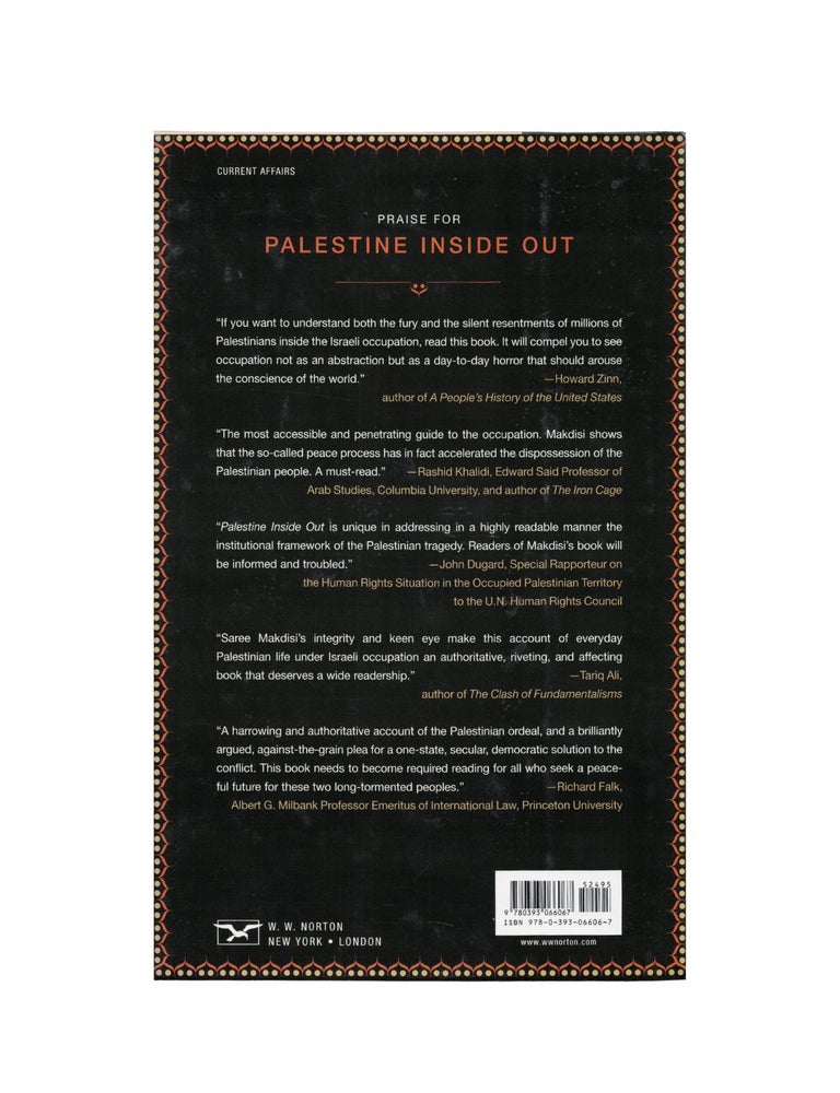 palestine inside and out: an everyday occupation