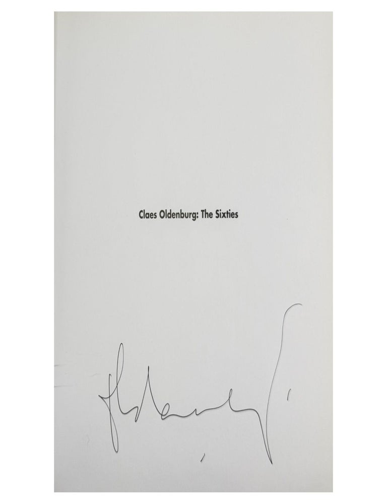 claes oldenburg: the sixties