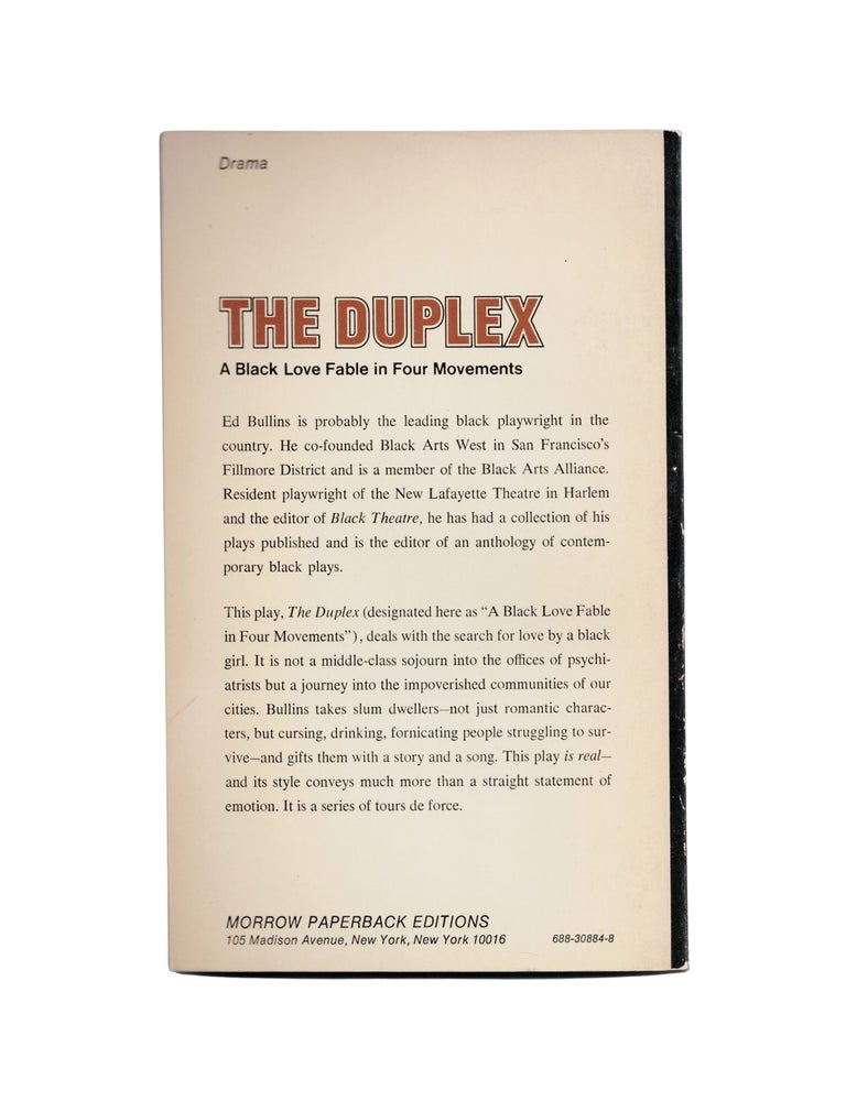 the duplex: a black love fable in four movements