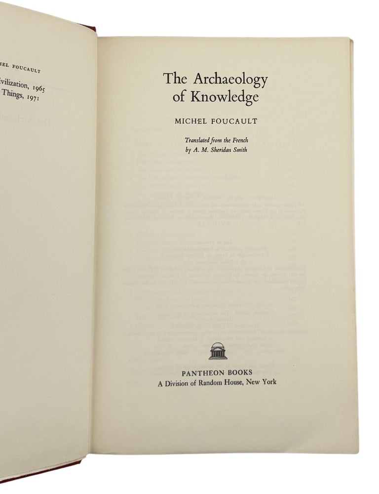 the archaeology of knowledge