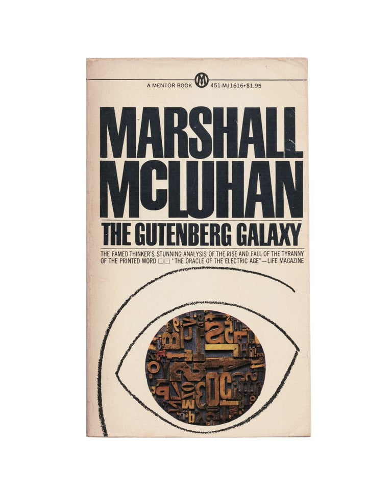 Item #2128 the gutenberg galaxy. marshall mcluhan