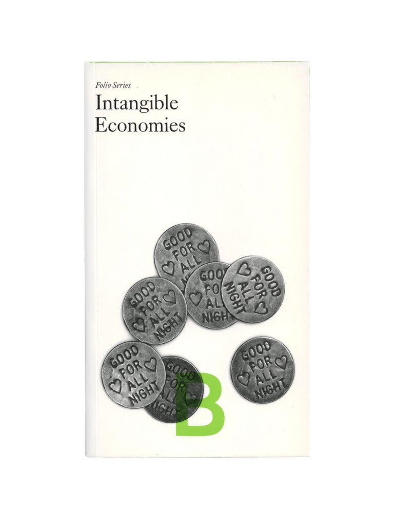 Item #2130 intangible economies. antonia hirsch