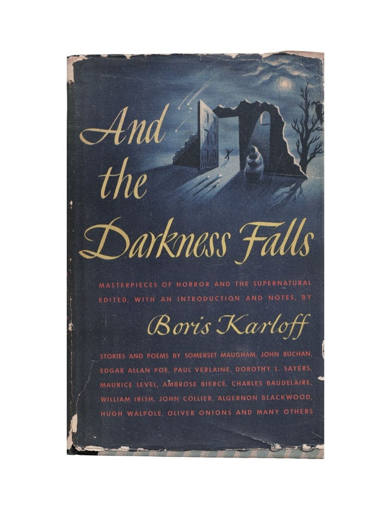 Item #2156 and the darkness falls. boris karloff