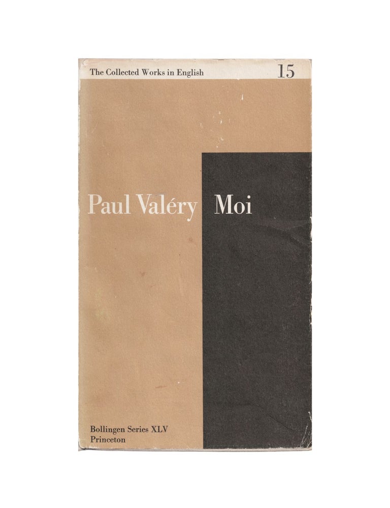 Item #2168 moi. paul valéry