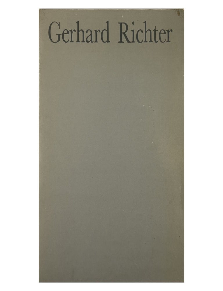 Item #2169 gerhard richter: 1er février – 21 mars 1977. gerhard richter