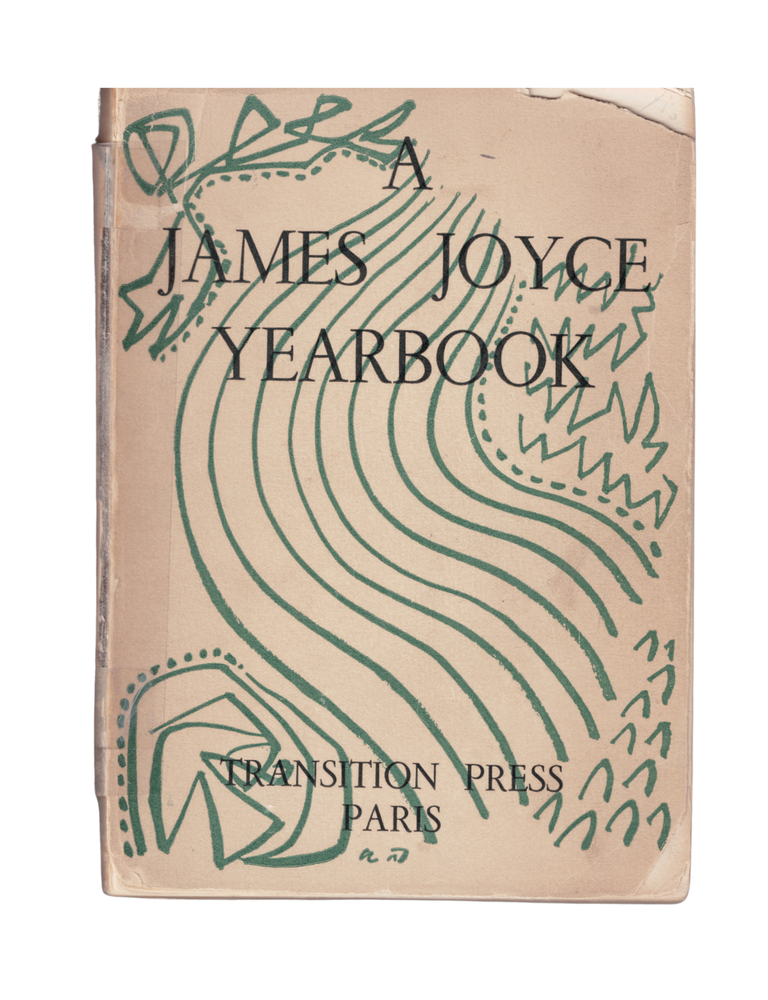 Item #2170 a james joyce yearbook. maria jolas