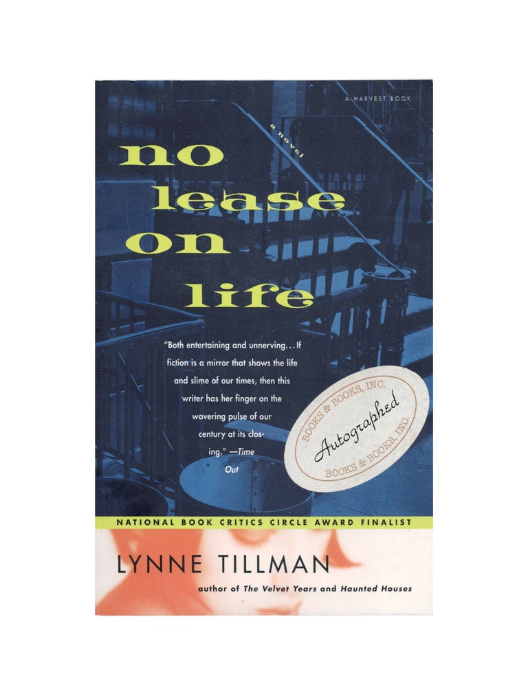 Item #2196 no lease on life. lynne tillman