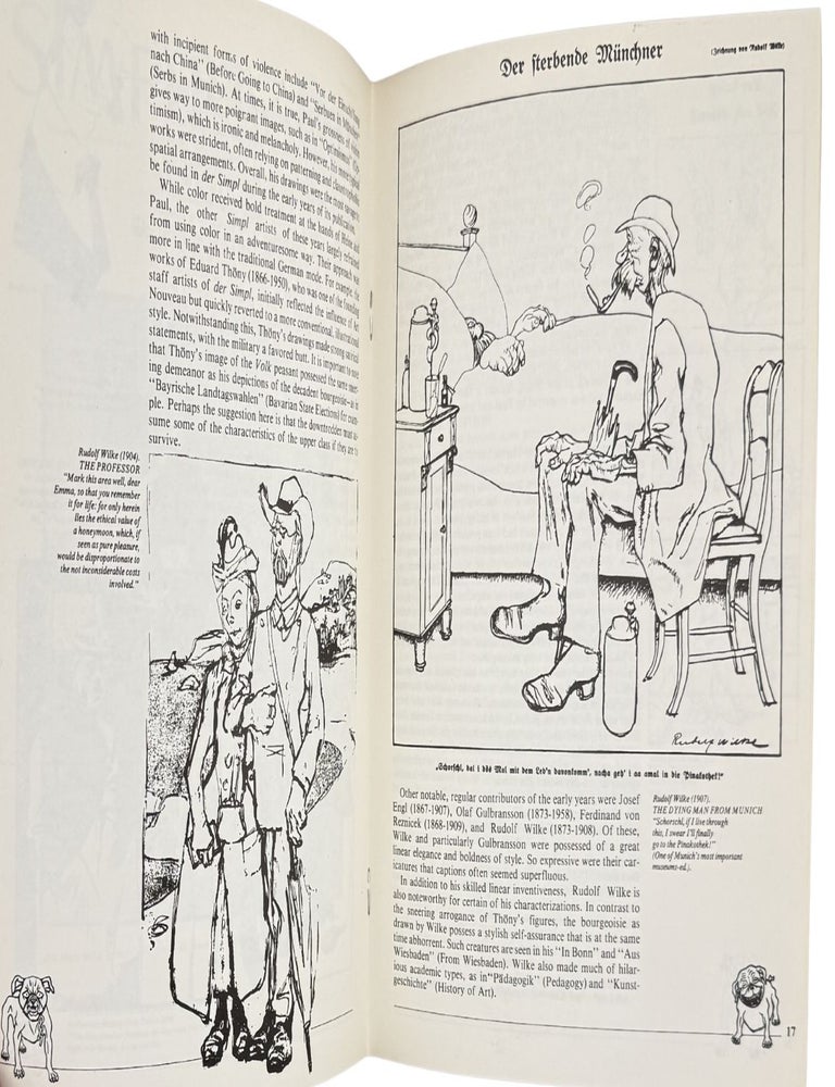 simplicissimus: the art of germany's most influential satire magazine (1896–1944)