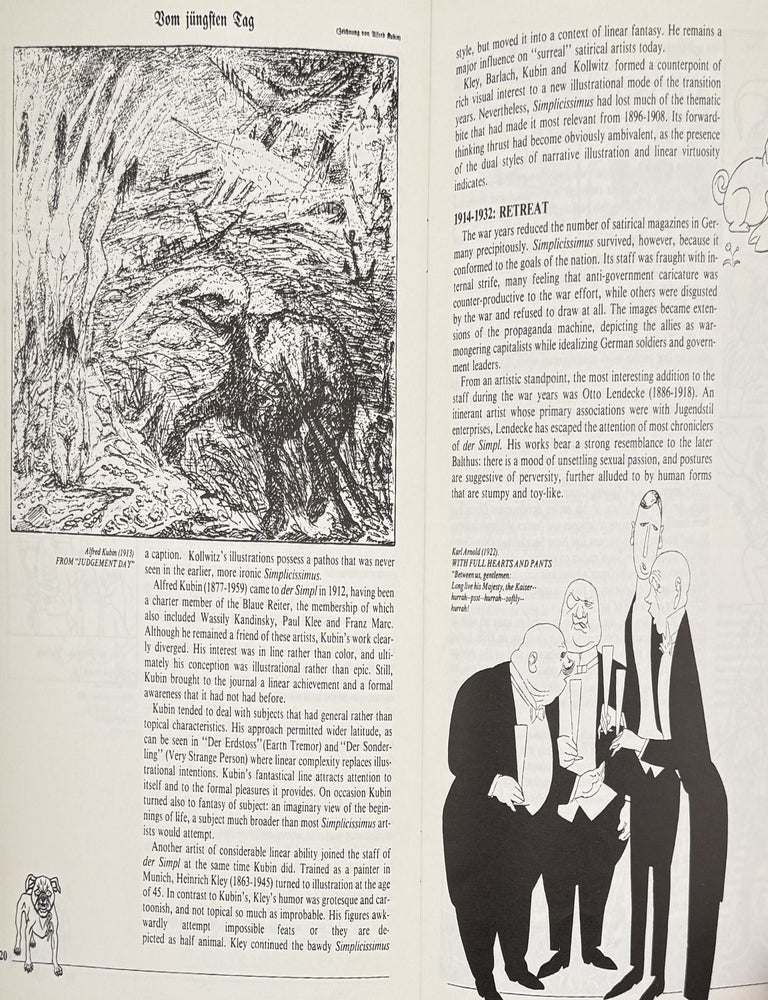simplicissimus: the art of germany's most influential satire magazine (1896–1944)