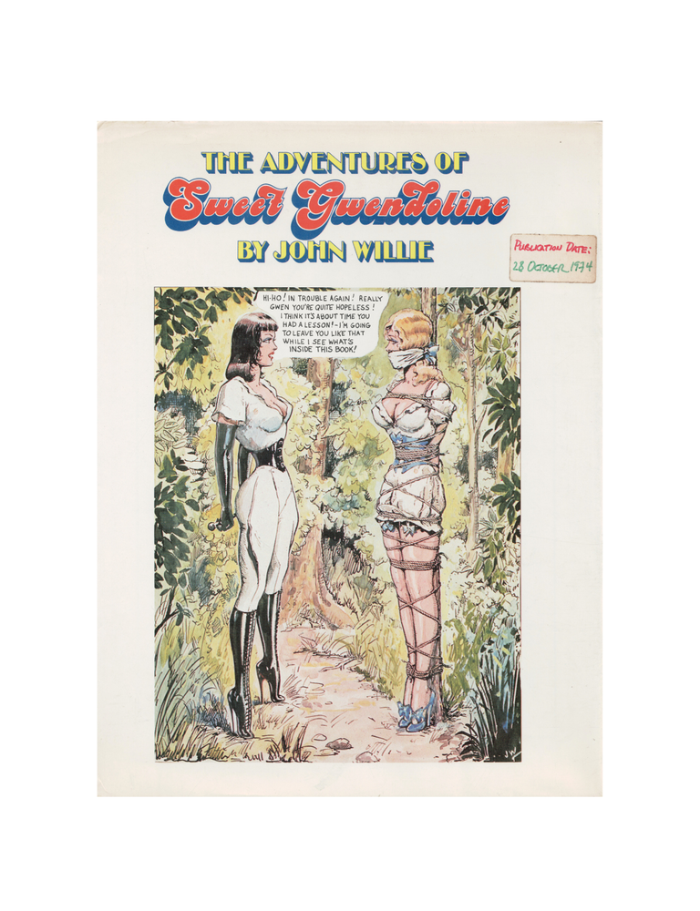 Item #2279 the adventures of sweet gwendoline. john willie