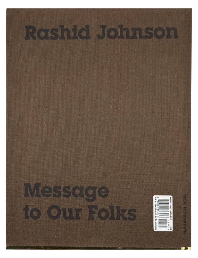 rashid johnson: message to our folks
