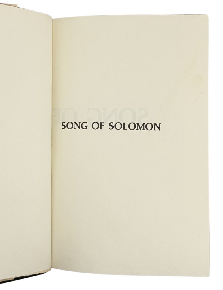 song of solomon