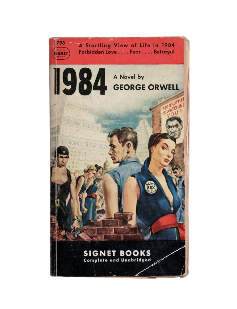 Item #2319 1984. george orwell