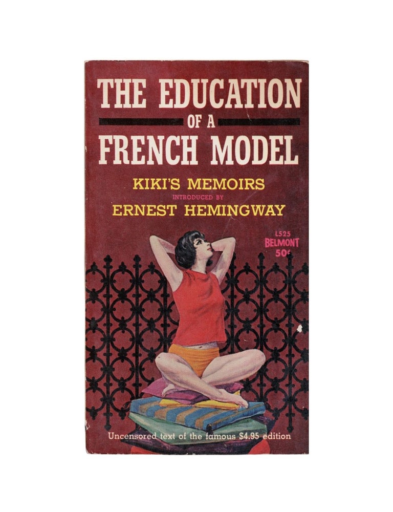 Item #2384 the education of a french model: kiki's memoirs. kiki de montparnasse