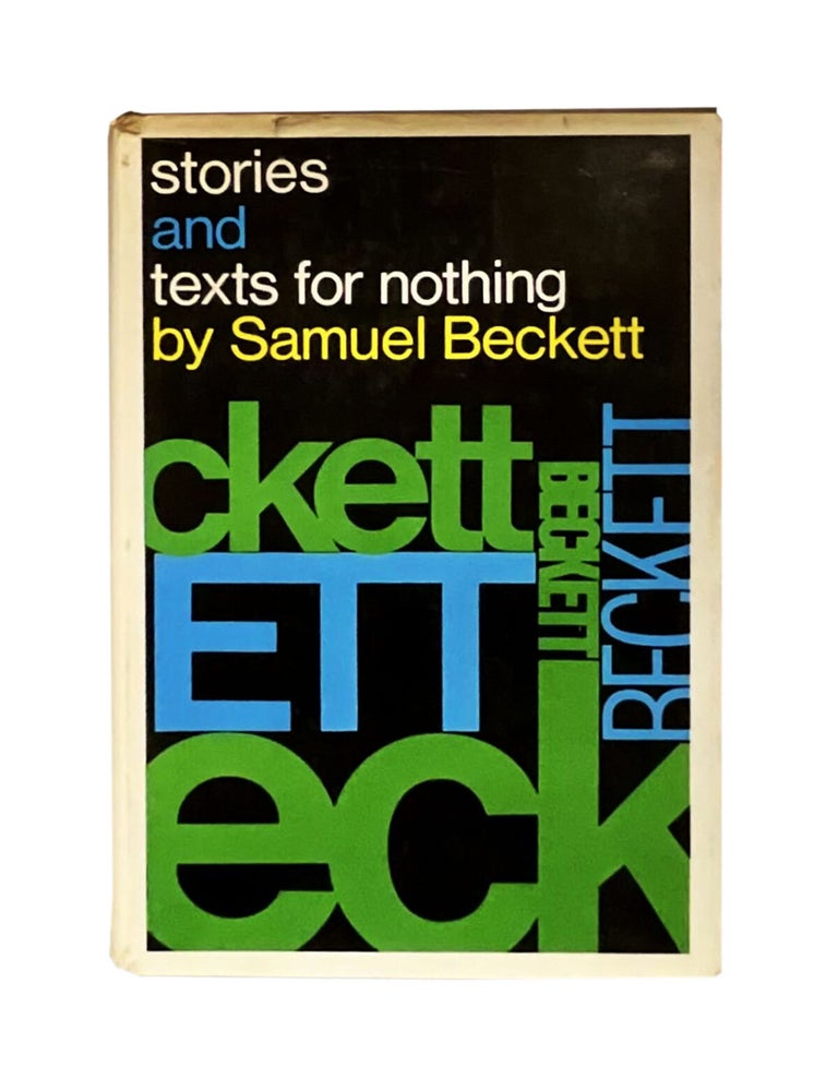Item #240 stories and texts for nothing. samuel beckett