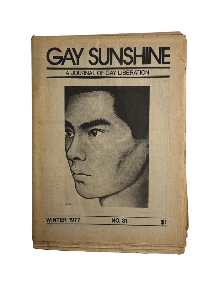 gay sunshine: a journal of gay liberation