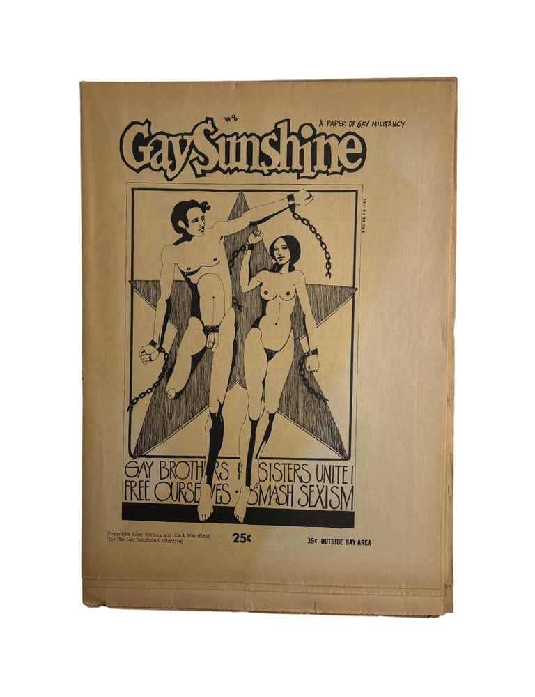 gay sunshine: a journal of gay liberation