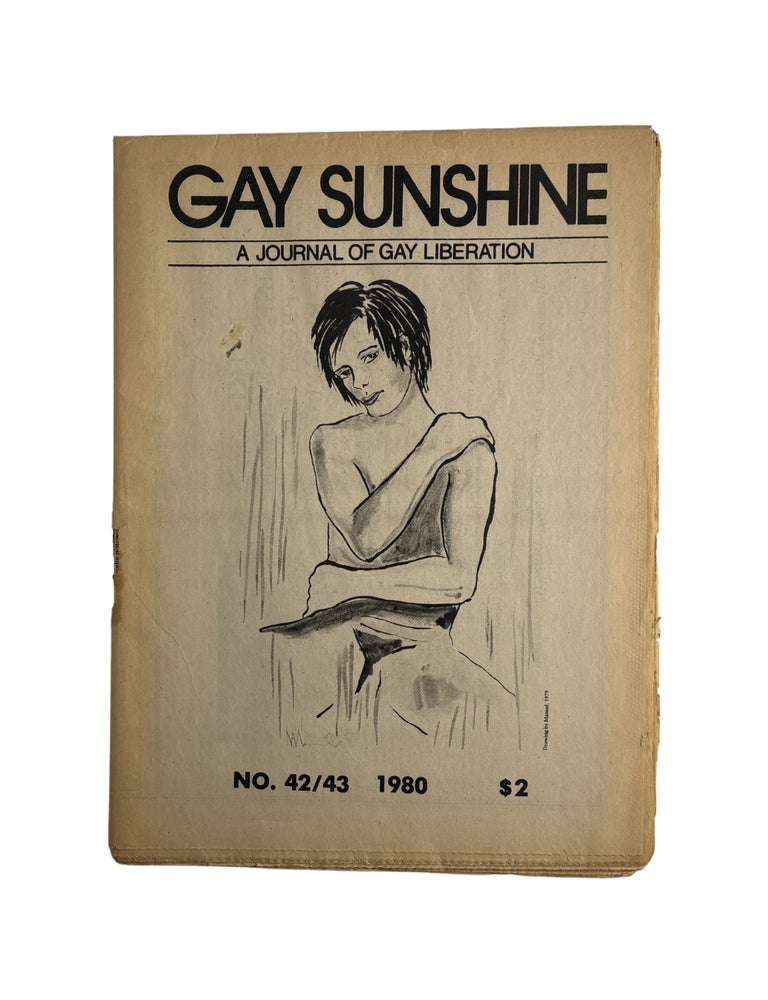 gay sunshine: a journal of gay liberation