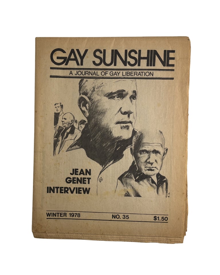 gay sunshine: a journal of gay liberation